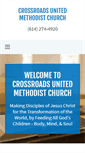 Mobile Screenshot of crossroadsumccolumbus.org